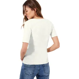 Cecil Basic T-Shirt mit Rundhals in Unifarbe