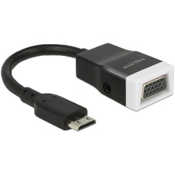 Delock »Adapter HDMI mini C St. -> VGA Bu« Adapter