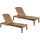 miliboo Sonnenliege 70 x 100 x 195 cm Beige