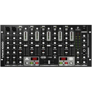 Behringer VMX1000USB, 7-Kanal Mischpult, USB-Anschluss (Studio- und Livemixer), Mischpult