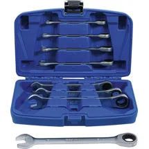 BGS Ratschenring-Maulschlüssel-Satz SW 8 - 19 mm 8 teilig