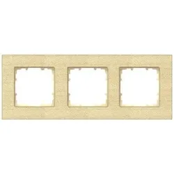Siemens 5TG11033 DELTA miro Holz ahorn Rahmen 3-fach, Farbton durch Beizung
