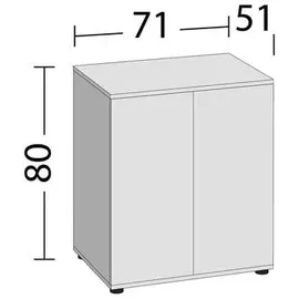 juwel® aquarium JUWEL Aquarium Unterschrank SBX Lido 200 weiß