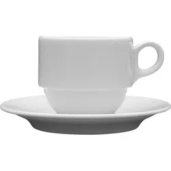 6x Kaffeetasse Versailles, Porzellan 0,25 Liter