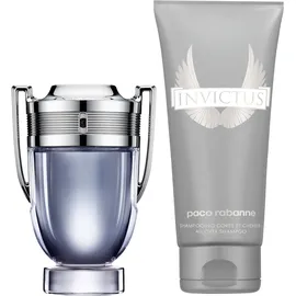 Paco Rabanne Invictus Eau de Toilette 50 ml + Shower Gel 100 ml Geschenkset 1