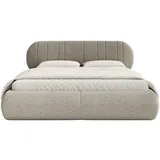 Selsey Polsterbett mit Bettkasten ¦ beige ¦ Maße (cm): B: 173 H: 96