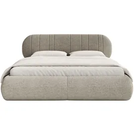 Selsey Polsterbett mit Bettkasten ¦ beige ¦ Maße (cm): B: 173 H: 96
