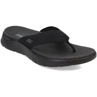 SKECHERS Damen On-The-go Walk Flex Sandal-Splendor Flipflop, Black Textile, 39 EU