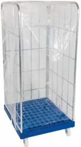 HMH Einweghaube für rolltainer® 724 x 815 mm transparent Nutzhöhe 1650 mm