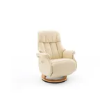 iNNoSeat by MCA + CALGARY COMFORT Relaxer Relaxsessel Fernsehsessel XL elektrisch - versch. Farben - Creme/Natur