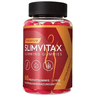 slimvitax 1 x 60 Fruchtgummis - Premium Keto-Gummis - NEUE FORMEL - Gummibärchen Nahrungsergänzungsmittel für Männer und Frauen - Keto Gummibärchen - mit Ingwerextrakt & Apfelessig