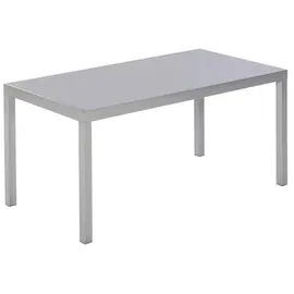 Merxx Amalfi Set 7-tlg. Tisch 150 x 90 cm inkl. Stapelsessel schwarz
