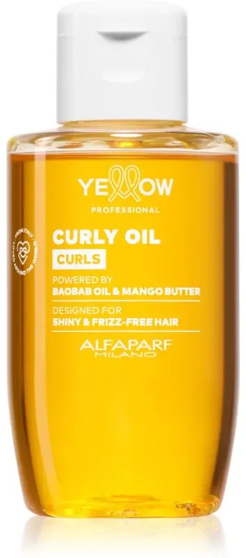 Yellow Professional Curls Curly Oil Öl für strahlenden Glanz Lockenpflege für lockiges Haar 100 ml