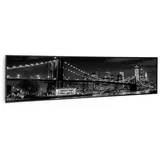 Klarstein Wonderwall Air Art Smart Infrarotheizung Brücke 120x30cm 350W