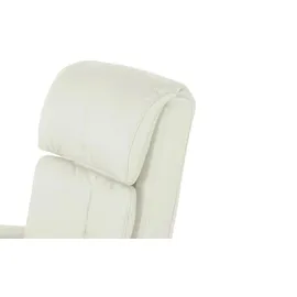 HIMOLLA Sessel 7418 Leder 81 x 111 x 95 cm Creme elektrisch