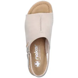 Rieker Plateau-Sandaletten Damen Beige 41