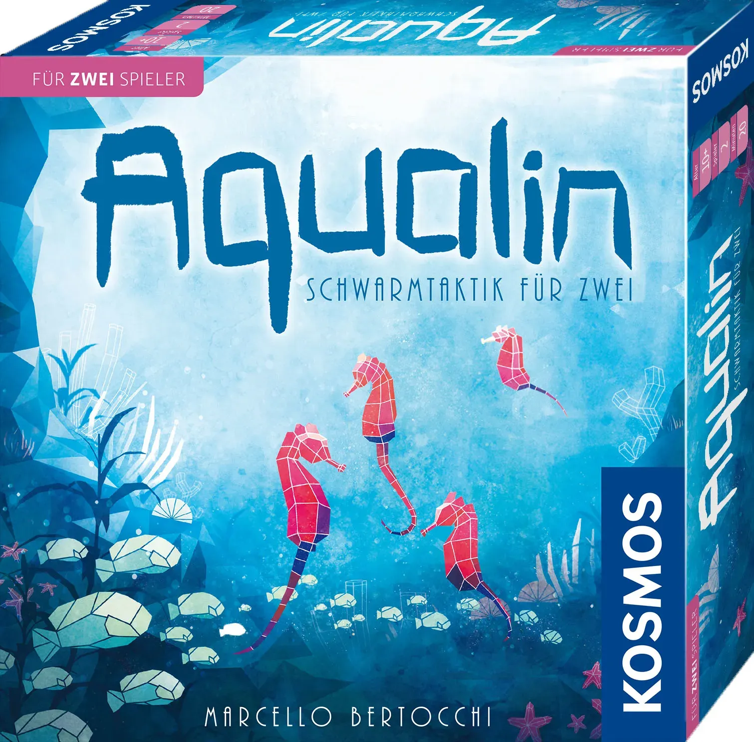 Kosmos Aqualin, Kartenspiel, Glücksspiel, 10 Jahr(e), 20 min, Familienspiel