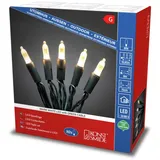 Konstsmide LED Minilichterkette 80 warmweiße LEDs innen und Außen