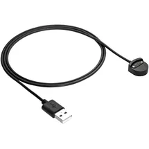 Akyga AK-SW-56 USB Ladekabel Kompatibel mit Ticwatch S/E 1m schwarz Ladegerät