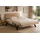 Home Affaire Massivholzbett HOME AFFAIRE "Ultima Balkenbett Doppelbett, Füße aus Metall in Y-Form", braun (fichte), B:198cm H:88cm L:228cm, Betten, Massivholzbett, FSC-zertifizierte Wildeiche oder Fichte, viele Breiten zur Auswahl