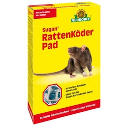 Neudorff Gift-Rattenköder Neudorff Sugan RattenKöder Pad - 400 g blau