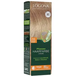 Pflanzen Haarfarbe Creme 200 kupferblond 150 ml