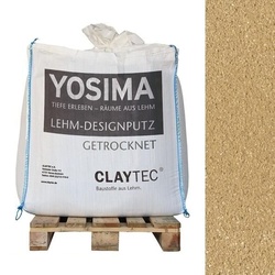 CLAYTEC YOSIMA Lehm-Designputz GRGE 4.0 - 500 kg BigBag