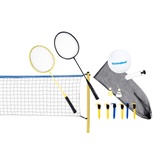 Scatch Volleyball- und Badminton-Set - Federball-Set - mit Netz, Schlägern, Shuttles und Ball - 310 x 168 cm