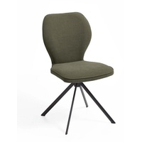 Niehoff Sitzmöbel Colorado Trend-Line Design-Stuhl Eisengestell - Webstoff Malea-R