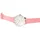 Excellanc Damenuhr Kunstleder Armbanduhr Quarz Analog - Rosa