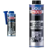 Liqui Moly Pro-Line Benzin-System-Reiniger | 500 ml | Benzinadditiv | Art.-Nr.: 5153 & Pro-Line Motorspülung | 500 ml | Öladditiv | Art.-Nr.: 2427