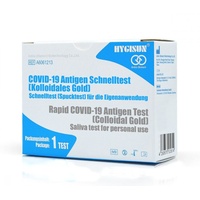 15x Hygisun Spucktest BIO-TECH COVID-19 & Antigen Schnelltest Rapid Test | CE 2934 | 15 Stück Laientest Speicheltest Spucktest Ideal Kinder + 1x3M...