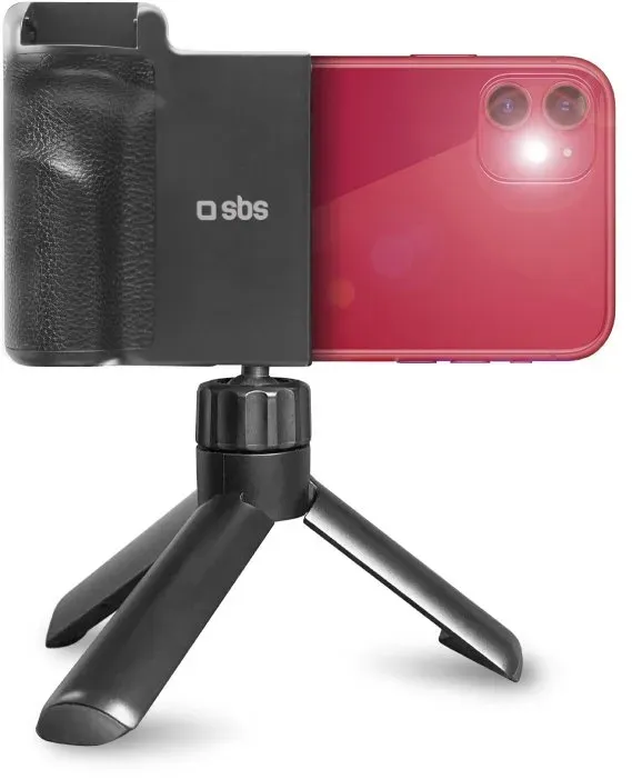 SBS TETRIPODBTSET, Handy/Smartphone, Passive Halterung, Universal, Schwarz