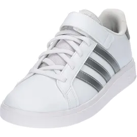 adidas Grand Court 2.0 Kids Cloud White / Matte Silver / Matte Silver 30
