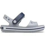 Crocs Kids Crocband Sandalen Light Grey/Navy 19,5