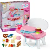 mga zapf creation Füttertisch mit Licht- und Soundfunktion für 43 cm Puppen (840634)