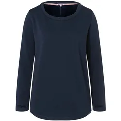 TIMEZONE Damen Pullover ROUNDNECK Relaxed Fit Blau 3393 M