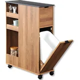 KESPER Nischenregal natur Spanplatte B/H/L: ca. 25x86x60 cm – natur