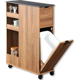 KESPER Nischenregal natur Spanplatte B/H/L: ca. 25x86x60 cm – natur