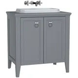 Vitra Valarte 3-tlg. Grau Matt/Weiß Hochglanz