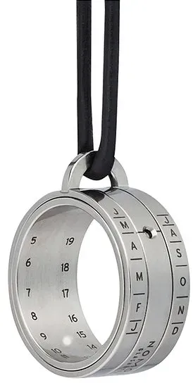 Nomos Glashütte Anhängeuhr Sonnenuhr SONNENUHR - silber