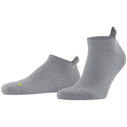 FALKE Unisex Sneakersocken - Cool Kick, Socken, Polyester, einfarbig, kurz Hellgrau 44-45