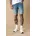Shorts Men Shorts Herren Gr XXL 44 N-Gr medium indigo Denim/Jeans Obermaterial 77 Baumwolle 21 Polyester 2 Elasthan slim fit kniefrei Hosen Shorts Slim Fit