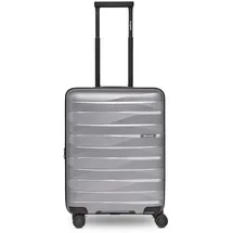 bergpfeil Travel Cabin Trolley S 4-Rollen 55 cm / 41 l grau/silber