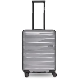 bergpfeil Travel Cabin Trolley S 4-Rollen 55 cm / 41 l grau/silber