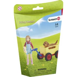 Schleich Farm World Bollerwagen-Ausflug 42543