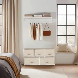 hjh living FOLDAR 100 x 55 x 30 cm Beige