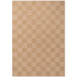 Ted Baker Dorothy Wendeteppich", beige Jute weiß), B:200cm H:8mm L:300cm, Polypropylen, Teppiche, Teppich, Designteppich, Wetterfest, Pflegeleicht, Modern, Wohnzimmer, Terrasse
