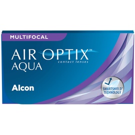 Alcon Air Optix Aqua Multifocal 6 St. / 8.60 BC / 14.20 DIA / +1.00 DPT / Medium ADD