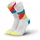 Incylence Strides Laufsocken 1 Paar Weiß/Blau/Gelb 43-46